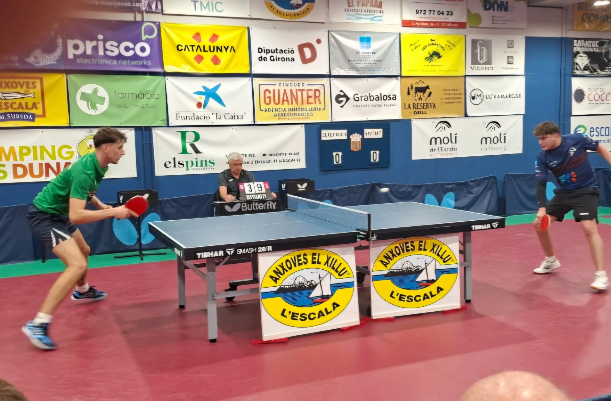 Partit de Divisió d’Honor entre el CTT CER L’Escala i el Blanxart Xaloc Olesa